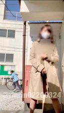 Wearing a coat naked for the first time and outdoor exposure &amp; masturbation(/ω\)