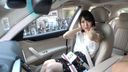 [With review benefits Limited time price] Papa active female college student Kurumi-chan ♥ can't stand sex for the first time in a long time and shocking car SEX♥ [Personal shooting]