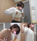 【民泊着替え】【おっぱいカメ追加】超美巨乳！自分の匂いフェチ!?な女子と規則正しそうな女子－133、134人目-