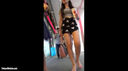 中国街撮り動画】ミニタイトスカートに着衣巨乳…エロ過ぎるボディラインのチャイニーズを街撮り