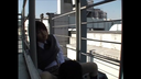 【Innocent】Prank ♪ on a beautiful girl in uniform (3) Gonzo on the roof of a building