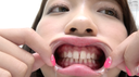 【Throat & Teeth】인기 여배우 키노시타 히마리 짱의 극히 희귀 한 목 & 치아 관찰 !! 딸꾹질도!!