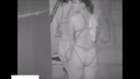 You can see the competitive swimsuit of a female swimming diving athlete with an infrared camera to see the clairvoyant ★ man's hair! Part 4