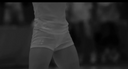Female volleyball players ☆ I looked at underwear with infrared rays. Volleyballers were such panties!
