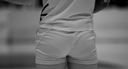 女排球運動員☆我用紅外線看了看內衣。 排球運動員就是這樣的內褲！