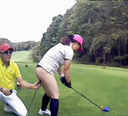 【롱 ver입니다! 모 유명 은행 여자 은행원이 소중한 손님에게 스페셜 성접대 골프를 하고 있는 영상을 찍어 유출! 샤프트를 꽂아 티샷, 마지막은 손님 자신의 「샤프트」를 삽입! !