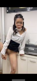 ※ Request [Married woman amateur] masturbation in the kitchen in the hot water supply room at work