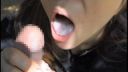 [Amateur couple] A wife who likes with her tongue in a saucer state