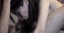 [Ejaculation in the mouth] Apprentice hairdresser's girlfriend deep throating