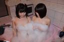 〈Personal shooting〉 Stupid out w norinori loli big friends are in a reverse threesome ◯! !!