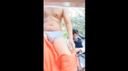 【Outdoor Threesome】Girls who actively have sex