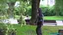 Public Agent - An Extra Creamy Cumshot For British Babe in A Public Park