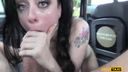 Fake Taxi - Filthy tattooed British cock swallower loves fucking taxi drivers