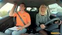 Fake Driving School - Hot blonde MILF wants her licence
