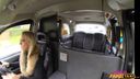 Female Fake Taxi - Hot blonde sucks and fucks her fare