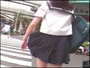 펀치라 대노출 STEET 유니폼 소녀의 수치 01 「바람에 맡겨진 도쿄 모로판 감옥」
