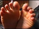【CF】Woman Showing the Soles of Her Feet #127 GLD-034-03