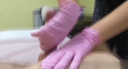 [Uncensored] [Individual shooting] Waxing salon ★ with a perfect score of 100 points In between drying the wax, I give a little and let me touch the that make me ★ impatient, and the sperm is also received ★ with my hands