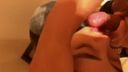A cute amateur gal licks up a meat stick earnestly