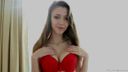 Amateur beauty big breasts sister with outstanding style transcendent beautiful legs seduces wet with erotic underwear M-shaped open legs masturbation