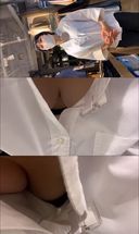 [Clerk's nipple chiller] Seriously too erotic ww Shoot the marshmallow and nipples of an innocent beautiful clerk who is a new graduate for a long time!! w