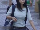 Seeing the ladies showing their heavy breasts in the city Part 9