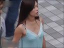 Seeing the ladies showing their heavy breasts in the city Part 9