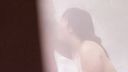 [Hot spring / NTR] Neat and clean G cup big cuckold girlfriend in hot spring! Caresses and feel all over and nasty!