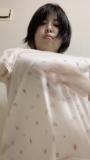 close-up from Mika-chan's undressing and naked masturbation
