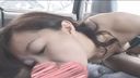 【Amateur Video】 【Document shooting of cuckold circle】 [Married woman Eri (34 years old) Nampa → immediate shame exposure] First shooting ☆ "Everyone seems to be watching" Braless nipples transparent shirt shame in broad daylight car & dick juboju while driving