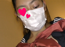 大阪在住のマッチングアプリで知り合った１９歳の巨乳美少女女子大生と個撮ハメ撮り