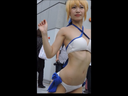 Cosplay gravure shooting at Comiket!