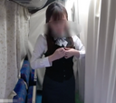 【Personal shooting】Hidden photo of a busty OL beauty changing into examination clothes