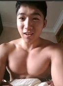 Real video chat where you can see the true face of Nonke! !! Super Decamara Shoji 22 years old appearance of super handsome super spar! !! The well-proportioned beauty muscles made of volleyball and the natural smile are all perfect!!