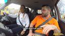 Fake Driving School - Busty gym bunny squats on cock