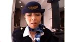 [Uncensored] Yumi Kazama / Rich 3P Continuous Deep Throat Colossal Stewardess Libido