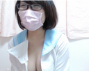 b119 Otaku moody glasses girl is surprisingly big and slender♬ amateur live chat ♬