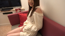 【Personal Photography】 【Face / Amateur】I don't wear shorts. Miniskirt big shaved gal and icha love sex.