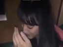 Forcefully deepening de M-chan to the back of the throat with karaoke