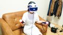 【VR Panchira】Beautiful nurse swinging a while defenseless