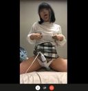 First 300pt * [Eloip] [There is a complete version file with a bonus] Perverted Menhera woman's de M masturbation, wearing pants even though I have a boyfriend and electric masturbation ☆