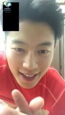 Real video chat where you can see the true face of Nonke! !! Super Dekamara Yojin (Haruhito) 30 years old appearance of super super handsome super spar! !! The well-proportioned beauty muscles made of volleyball and the natural smile are all perfect!! Vol.2