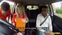 Fake Driving School - Long black cock pleases examiner