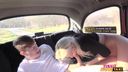 Female Fake Taxi - Innocent young tourist gets seduced