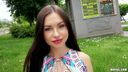 Public Pickups - Russian Brunette Fucks Outdoors