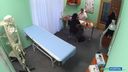 Fake Hospital - Doctor makes sure patient is well checked over