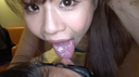 Popular actress Pure white Wakana Chan's wet face licking & rich finger play!