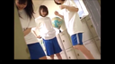 Change of clothes from those 3★ schools! Photograph of three students changing from uniforms to gym clothes!