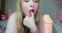 Puffy nipple & plump body shape □ lewd close-up masturbation of a regal! (2)