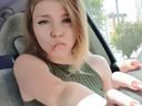 [Exposure Club] Nord sleeve knit that is operated by the remote control vibrator and writhes in the car is erotic serious and beautiful cute sister [Video]